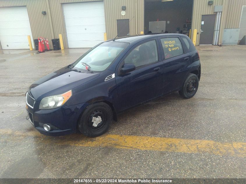 2009 Chevrolet Aveo Ls VIN: 3G1TV65E79L127049 Lot: 20147655