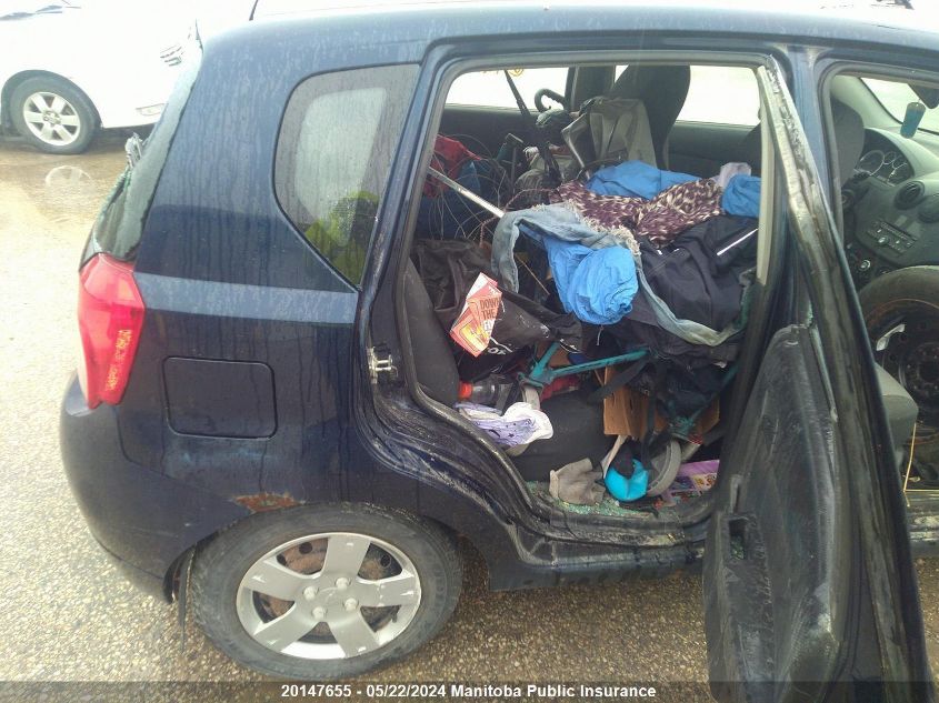 2009 Chevrolet Aveo Ls VIN: 3G1TV65E79L127049 Lot: 20147655