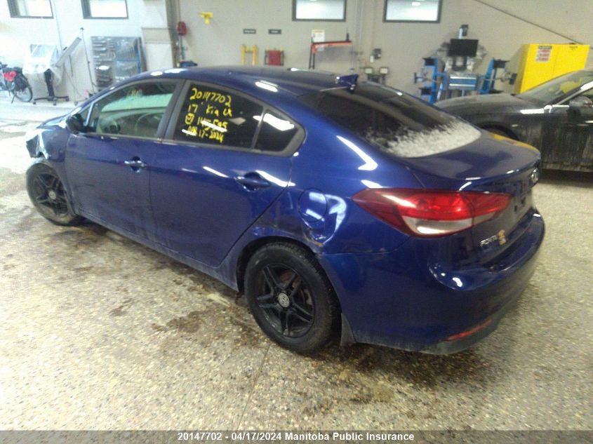 2017 Kia Forte Lx VIN: 3KPFL4A72HE145595 Lot: 20147702