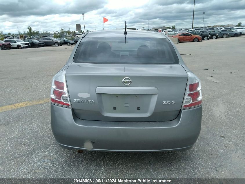 2007 Nissan Sentra 2.0 S VIN: 3N1AB61E57L689559 Lot: 20148006