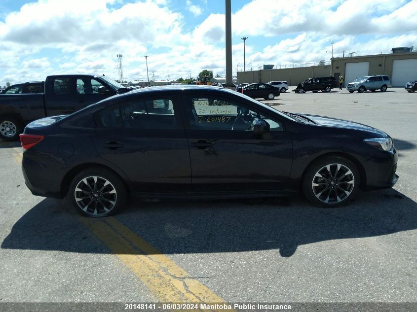 2020 Subaru Impreza 2.0I Sport VIN: 4S3GKAG66L3601487 Lot: 20148141