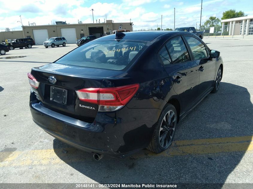 2020 Subaru Impreza 2.0I Sport VIN: 4S3GKAG66L3601487 Lot: 20148141