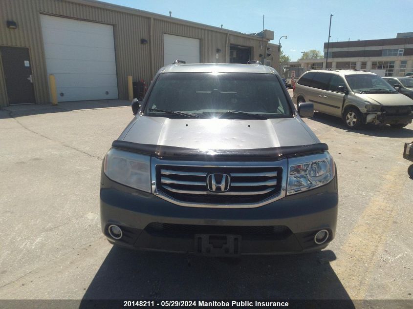 2012 Honda Pilot Ex-L VIN: 5FNYF4H5XCB504604 Lot: 20148211