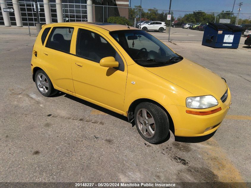 2006 Chevrolet Aveo Lt VIN: KL1TG69626B541705 Lot: 20148227