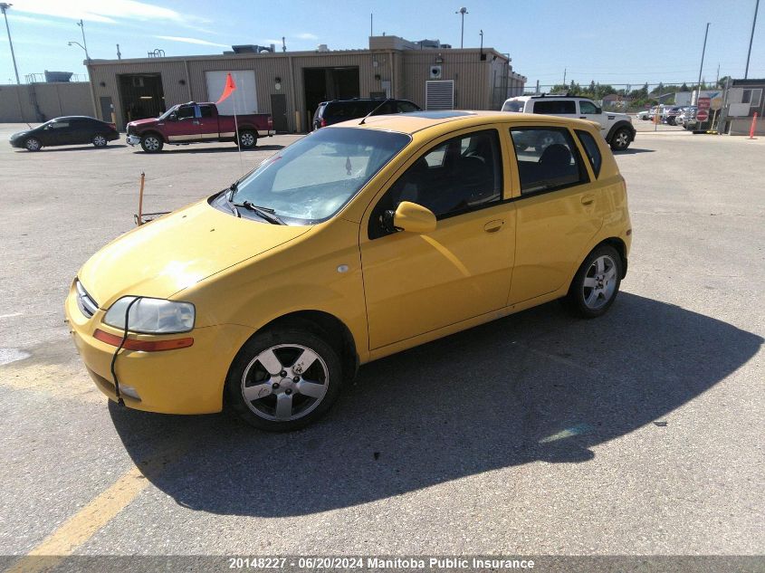 2006 Chevrolet Aveo Lt VIN: KL1TG69626B541705 Lot: 20148227