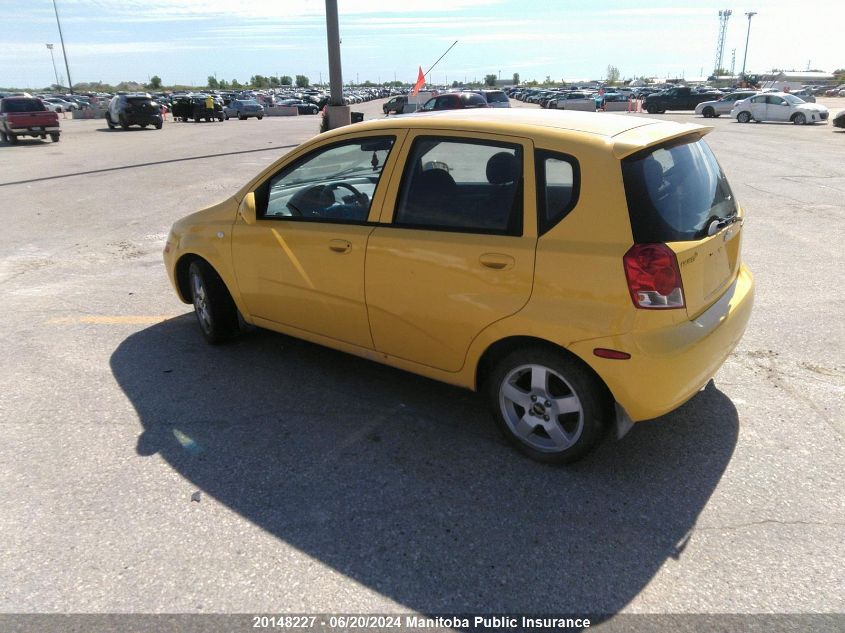 2006 Chevrolet Aveo Lt VIN: KL1TG69626B541705 Lot: 20148227