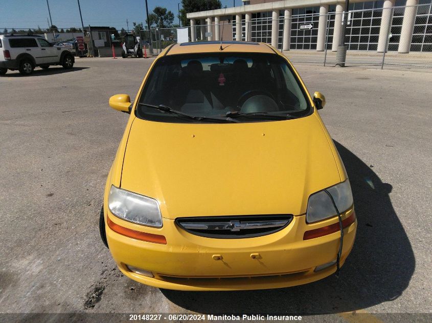 2006 Chevrolet Aveo Lt VIN: KL1TG69626B541705 Lot: 20148227