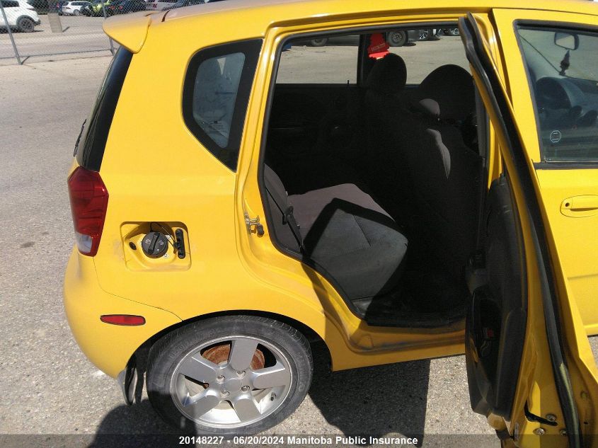 2006 Chevrolet Aveo Lt VIN: KL1TG69626B541705 Lot: 20148227