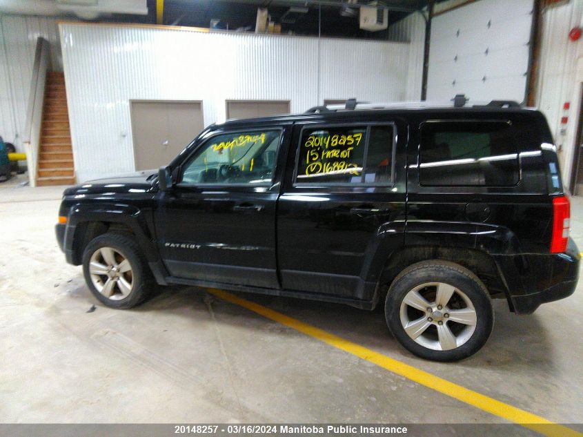 2015 Jeep Patriot Limited VIN: 1C4NJRCB6FD168912 Lot: 20148257