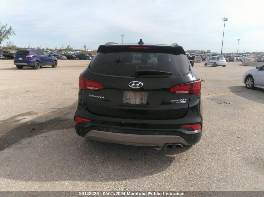 2017 Hyundai Santa Fe Sport 2.0T Se VIN: 5XYZUDLA1HG401859 Lot: 20148326