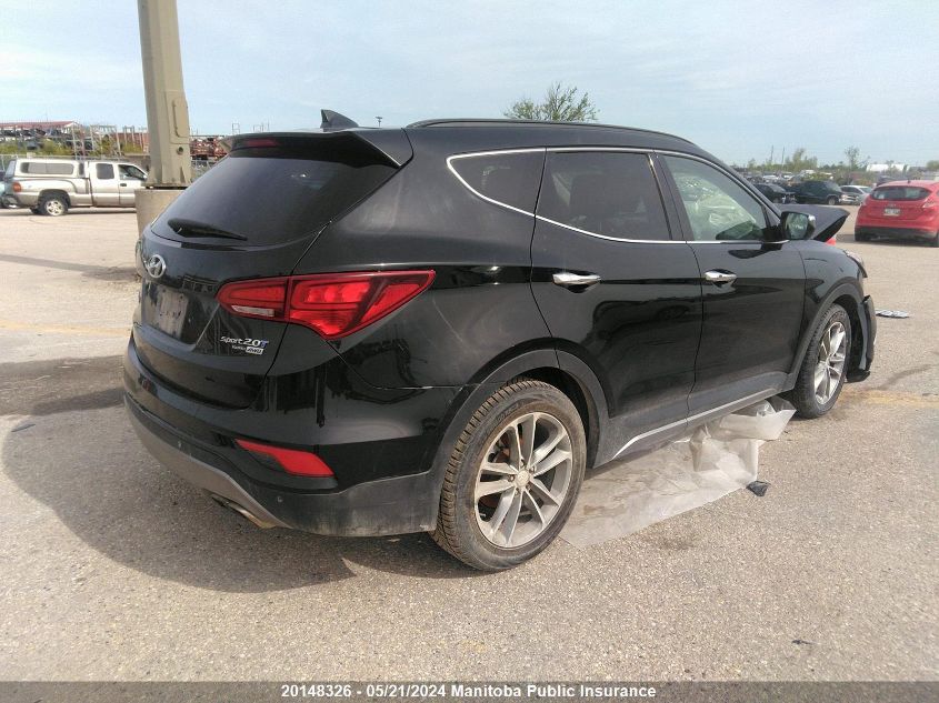 2017 Hyundai Santa Fe Sport 2.0T Se VIN: 5XYZUDLA1HG401859 Lot: 20148326