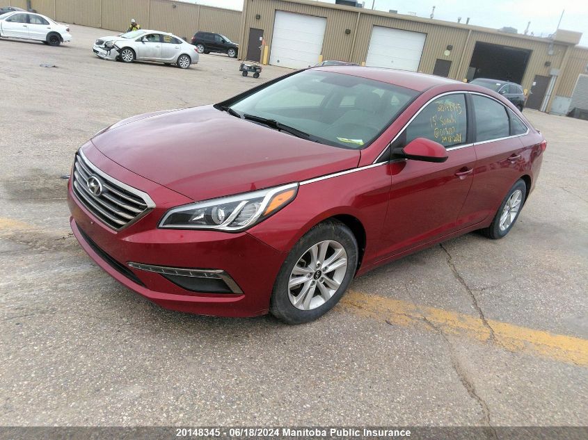 2015 Hyundai Sonata Gl VIN: 5NPE24AF5FH013137 Lot: 20148345