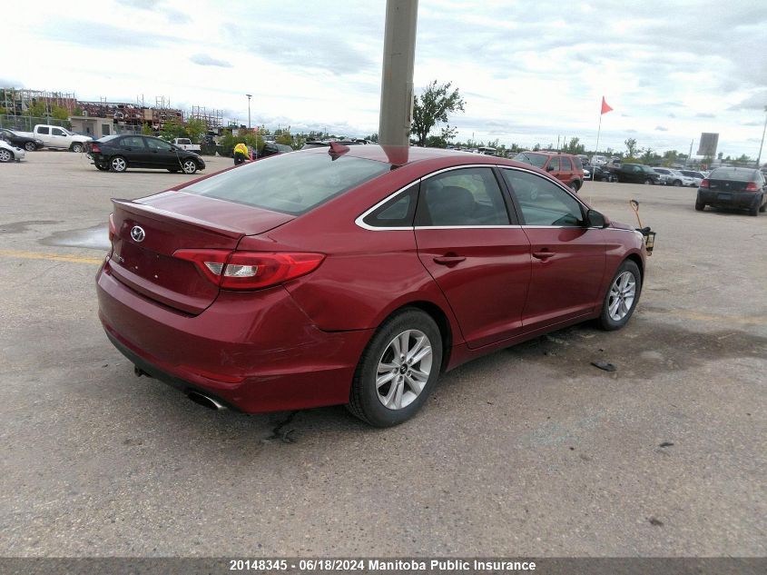 2015 Hyundai Sonata Gl VIN: 5NPE24AF5FH013137 Lot: 20148345