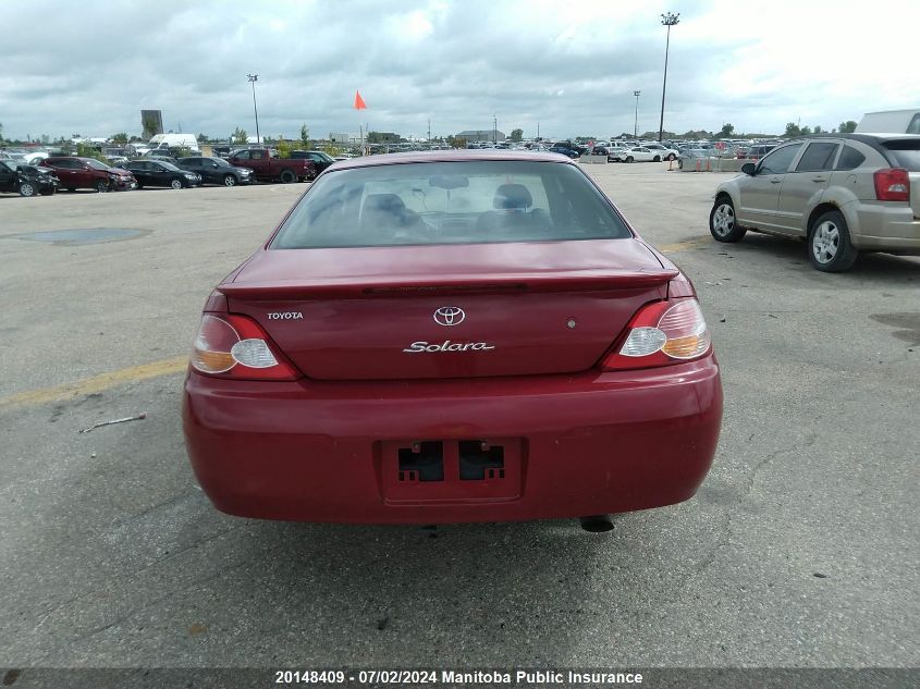 2002 Toyota Camry Solara Se V6 VIN: 2T1CF28P42C885210 Lot: 20148409