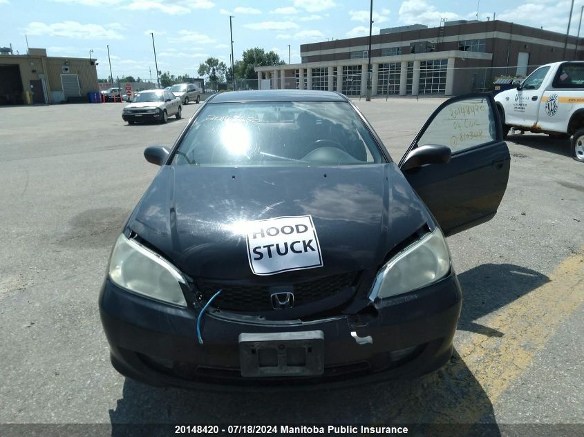 2004 Honda Civic Lx VIN: 1HGEM22564L810348 Lot: 20148420
