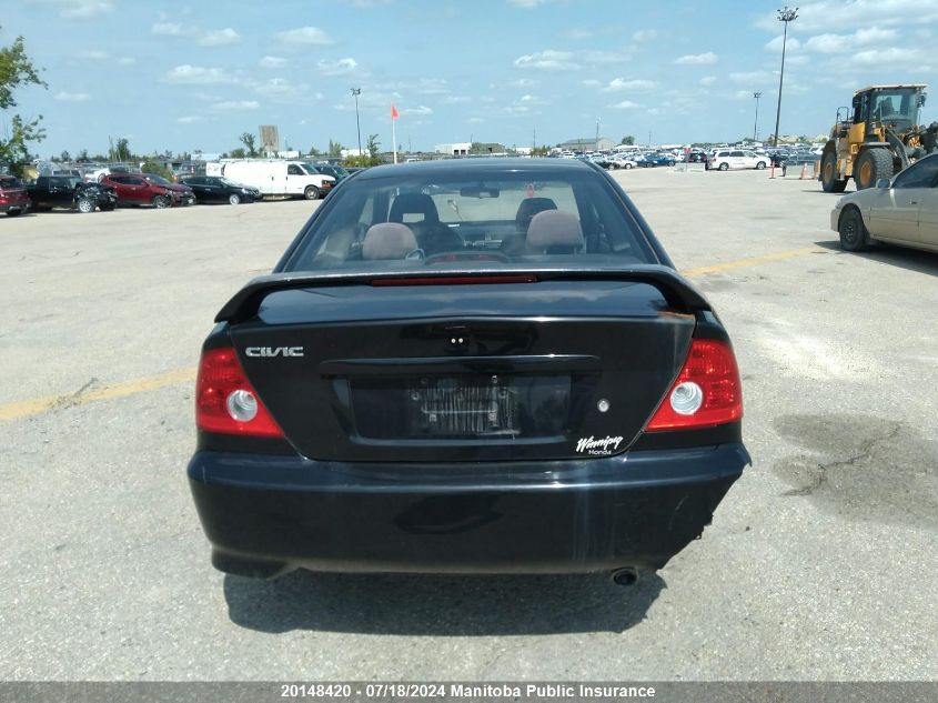 2004 Honda Civic Lx VIN: 1HGEM22564L810348 Lot: 20148420