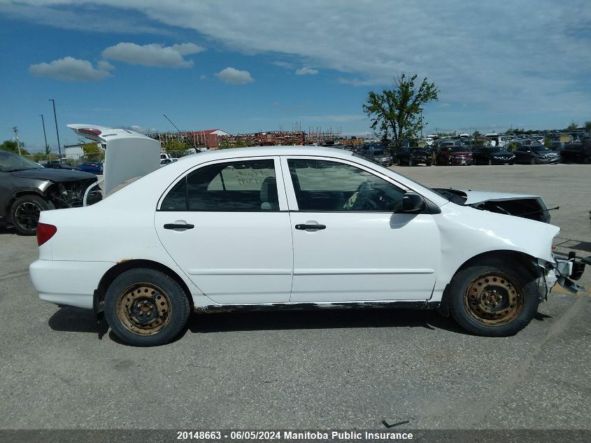 2008 Toyota Corolla Ce VIN: 2T1BR32E48C893199 Lot: 20148663