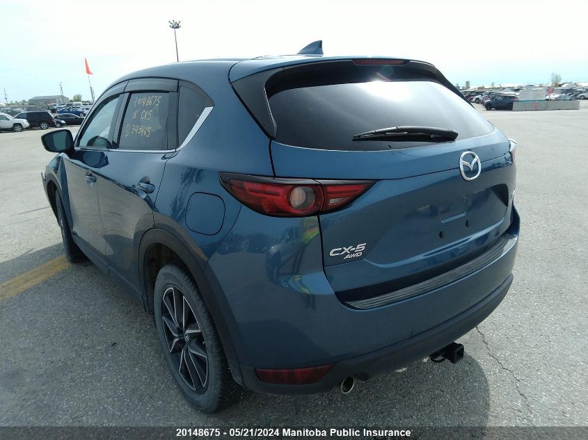 2018 Mazda Cx-5 Gt VIN: JM3KFBDM2J0343465 Lot: 20148675