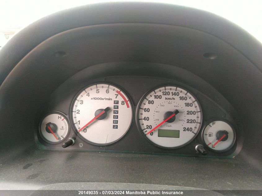 2003 Honda Civic Dx VIN: 2HGES16403H905582 Lot: 20149035