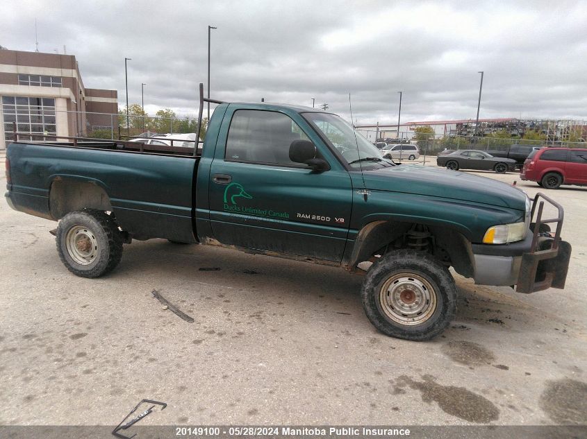 1999 Dodge Ram 2500 VIN: 3B7KF26Z0XM574341 Lot: 20149100