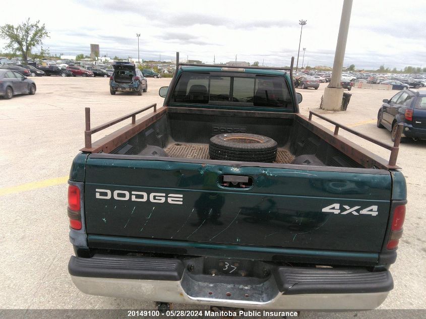 1999 Dodge Ram 2500 VIN: 3B7KF26Z0XM574341 Lot: 20149100