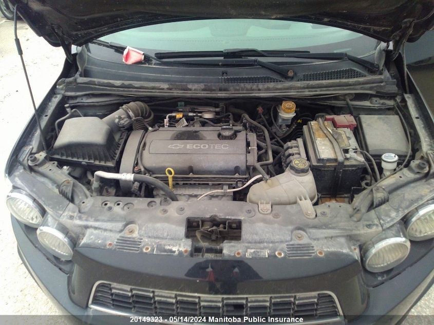 2015 Chevrolet Sonic Ls VIN: 1G1JA6SH7F4214808 Lot: 20149323