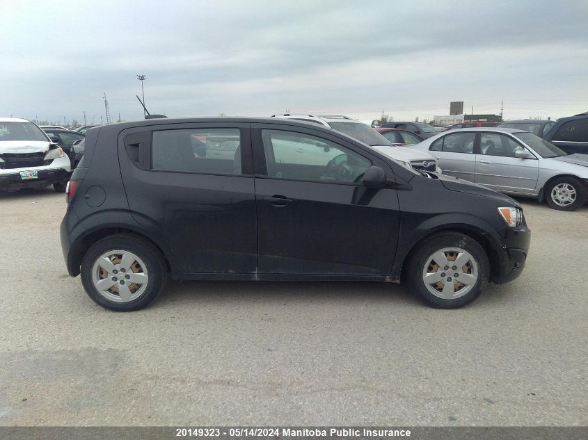 2015 Chevrolet Sonic Ls VIN: 1G1JA6SH7F4214808 Lot: 20149323