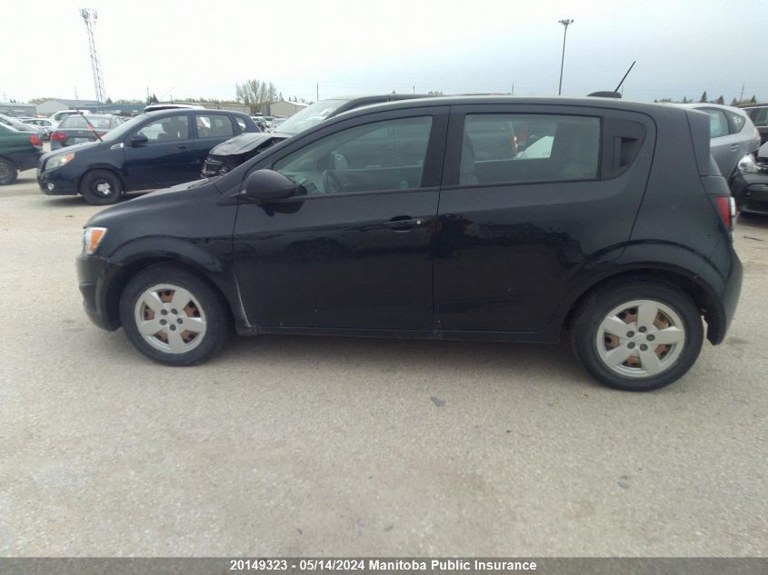 2015 Chevrolet Sonic Ls VIN: 1G1JA6SH7F4214808 Lot: 20149323