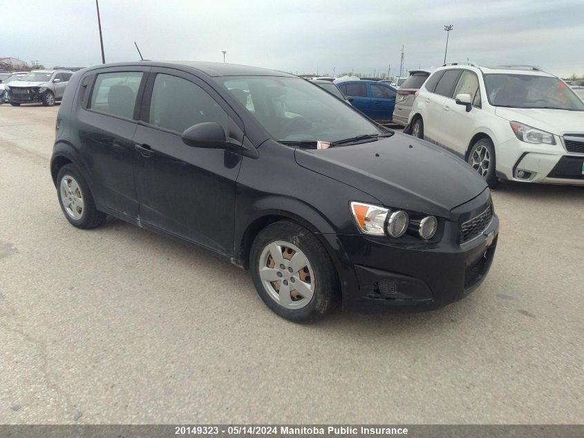 2015 Chevrolet Sonic Ls VIN: 1G1JA6SH7F4214808 Lot: 20149323