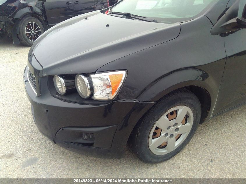 2015 Chevrolet Sonic Ls VIN: 1G1JA6SH7F4214808 Lot: 20149323