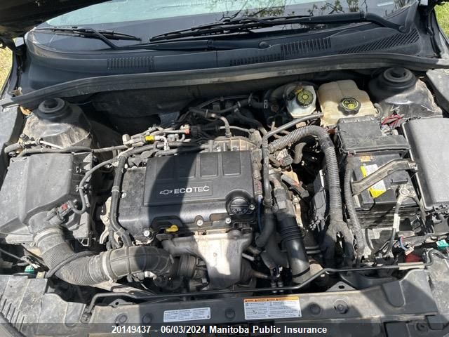 2013 Chevrolet Cruze Lt VIN: 1G1PE5SB7D7281845 Lot: 20149437