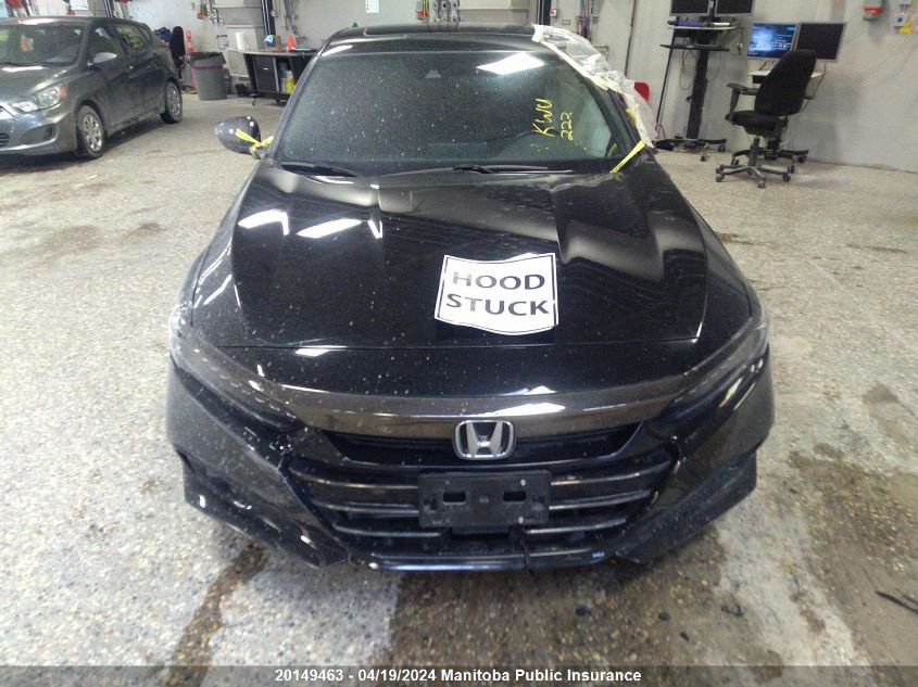 2021 Honda Accord Sport VIN: 1HGCV1F37MA802424 Lot: 39241499