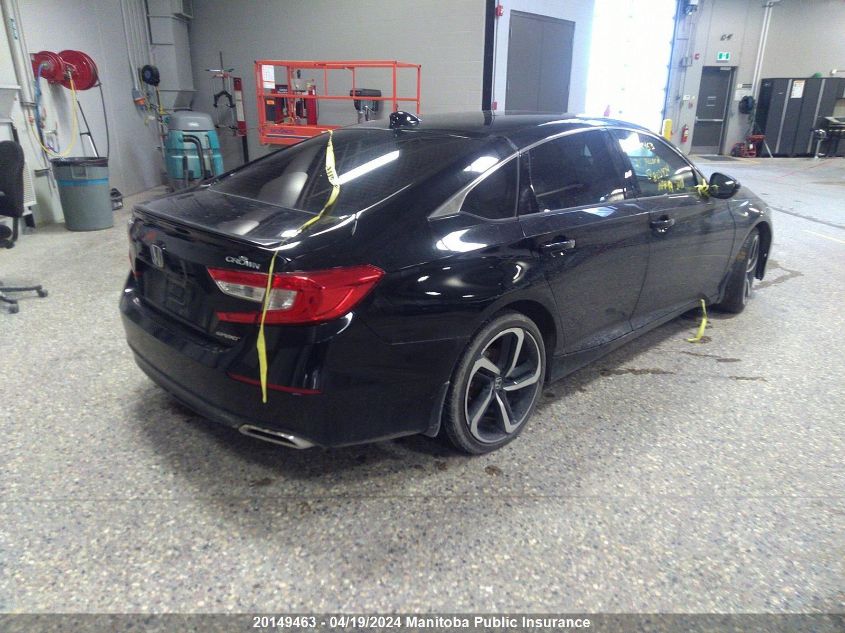 2021 Honda Accord Sport VIN: 1HGCV1F37MA802424 Lot: 39241499