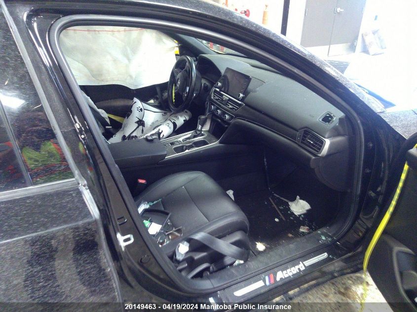 2021 Honda Accord Sport VIN: 1HGCV1F37MA802424 Lot: 39241499