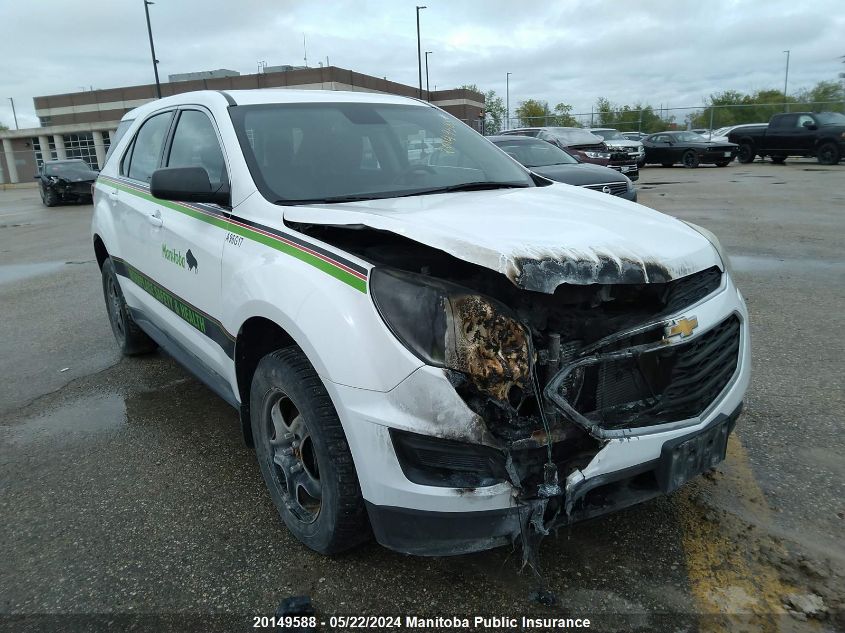 2016 Chevrolet Equinox Ls VIN: 2GNFLEEK7G6202240 Lot: 20149588