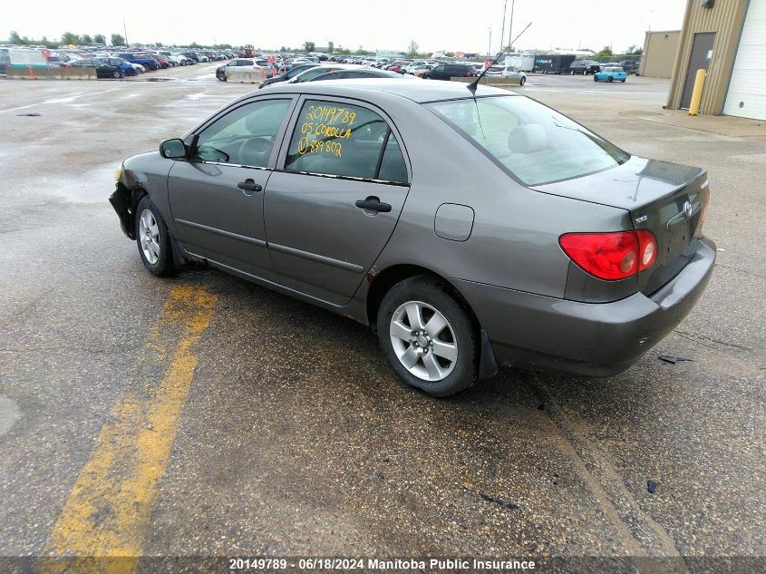 2005 Toyota Corolla Ce VIN: 2T1BR32E85C849802 Lot: 20149789