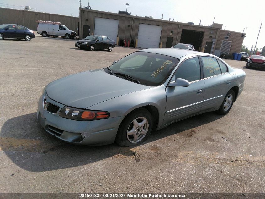 2003 Pontiac Bonneville Se VIN: 1G2HX52KX34151150 Lot: 20150183