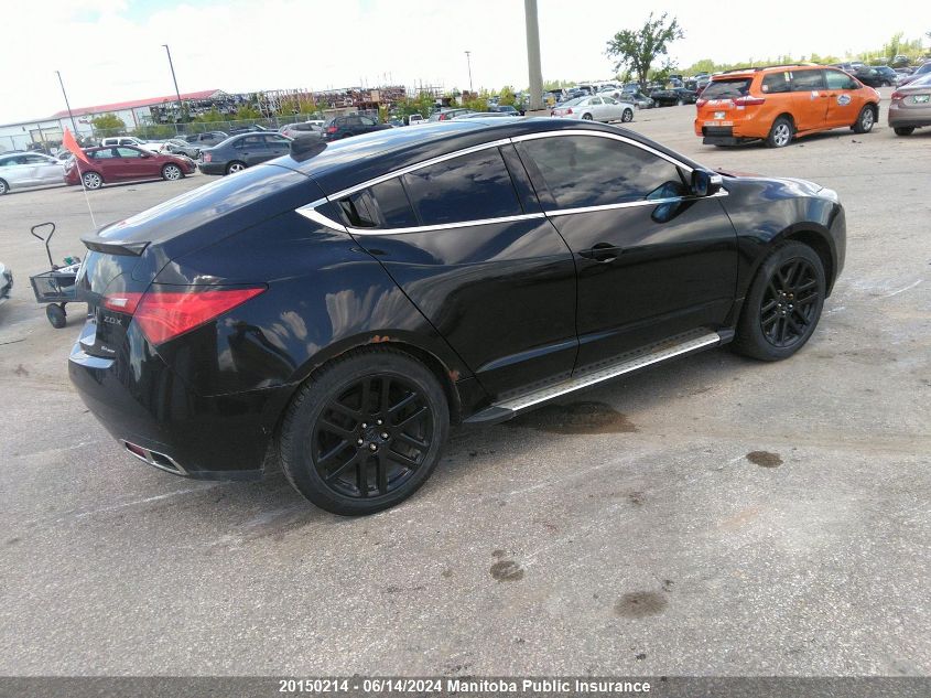 2010 Acura Zdx VIN: 2HNYB1H44AH000441 Lot: 20150214