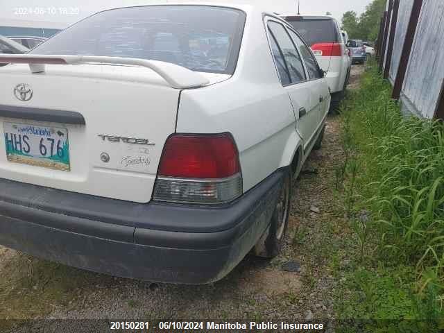 1999 Toyota Tercel Ce VIN: JT2BC53L6X0367801 Lot: 20150281