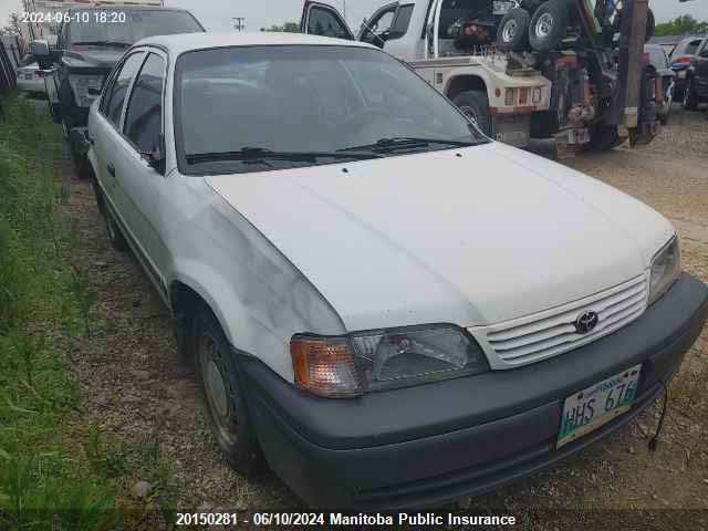 1999 Toyota Tercel Ce VIN: JT2BC53L6X0367801 Lot: 20150281