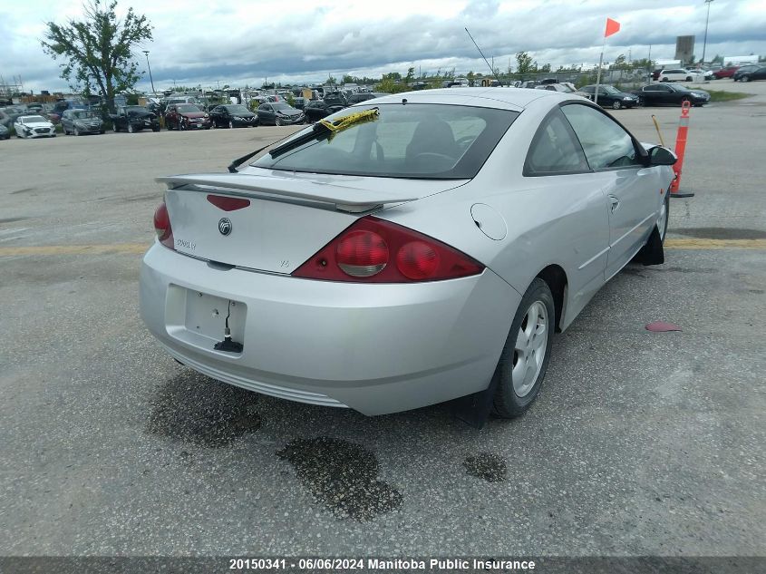 2001 Mercury Cougar Coupe VIN: 1ZWFT61L315607794 Lot: 20150341