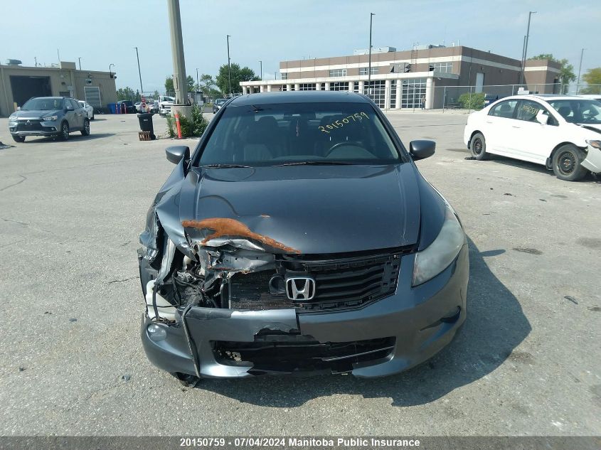 2009 Honda Accord Ex-L V6 VIN: 1HGCP36809A802340 Lot: 20150759