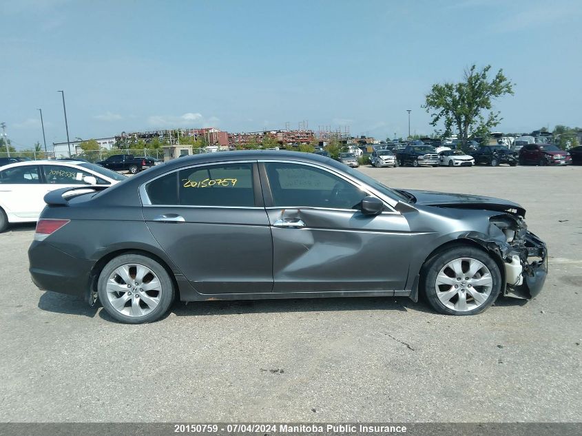 2009 Honda Accord Ex-L V6 VIN: 1HGCP36809A802340 Lot: 20150759