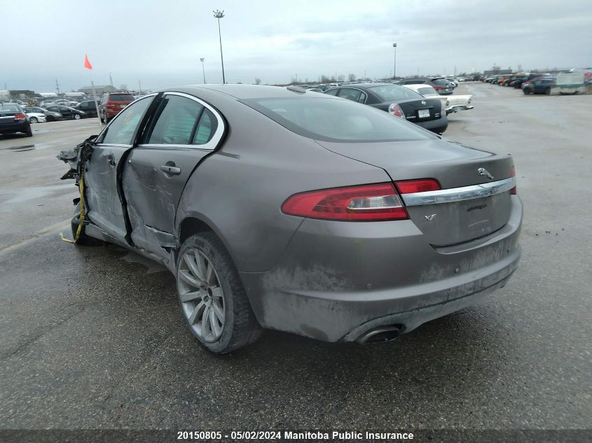 2010 Jaguar Xf VIN: SAJXA0GB7ALR50702 Lot: 20150805