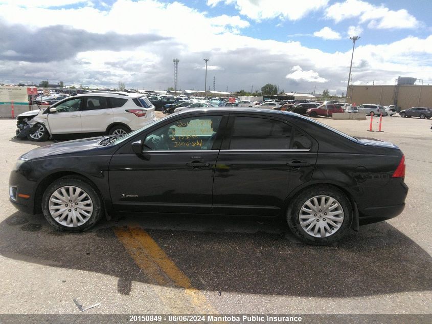 2010 Ford Fusion Hybrid VIN: 3FADP0L35AR139082 Lot: 20150849