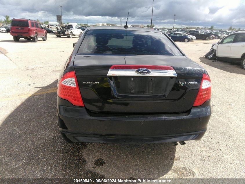 2010 Ford Fusion Hybrid VIN: 3FADP0L35AR139082 Lot: 20150849