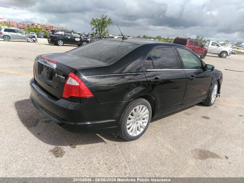 2010 Ford Fusion Hybrid VIN: 3FADP0L35AR139082 Lot: 20150849