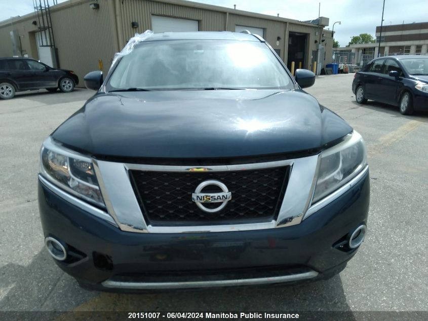 2014 Nissan Pathfinder Sl VIN: 5N1AR2MM3EC673790 Lot: 20151007