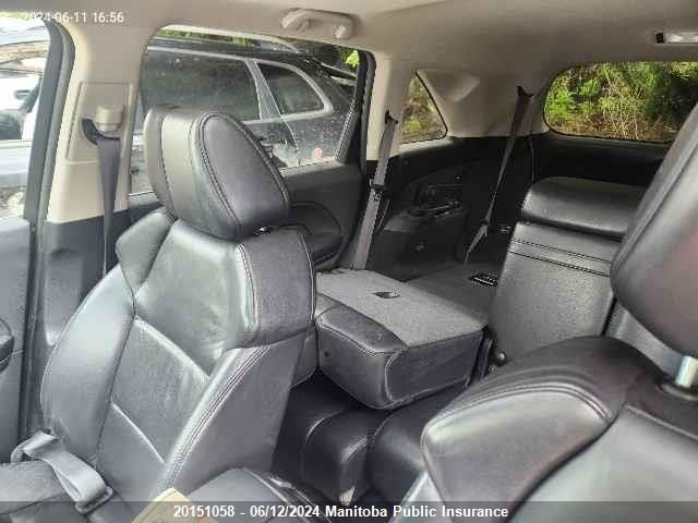 2013 Acura Mdx VIN: 2HNYD2H20DH001234 Lot: 20151058