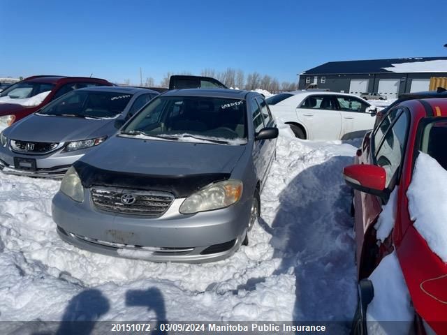 2006 Toyota Corolla Ce VIN: 2T1BR32E16C581239 Lot: 20151072